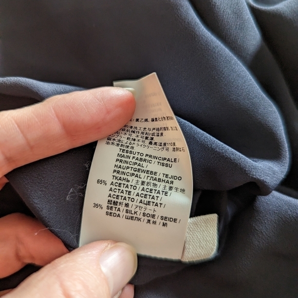 Marni square neck silk blend blouse short sleeve  38 small - Picture 11 of 15